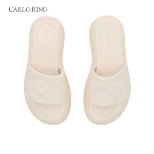 CR Cloud Monogram Embossed Slides