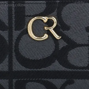 Carlo GEO Jacquard Folded Short Wallet