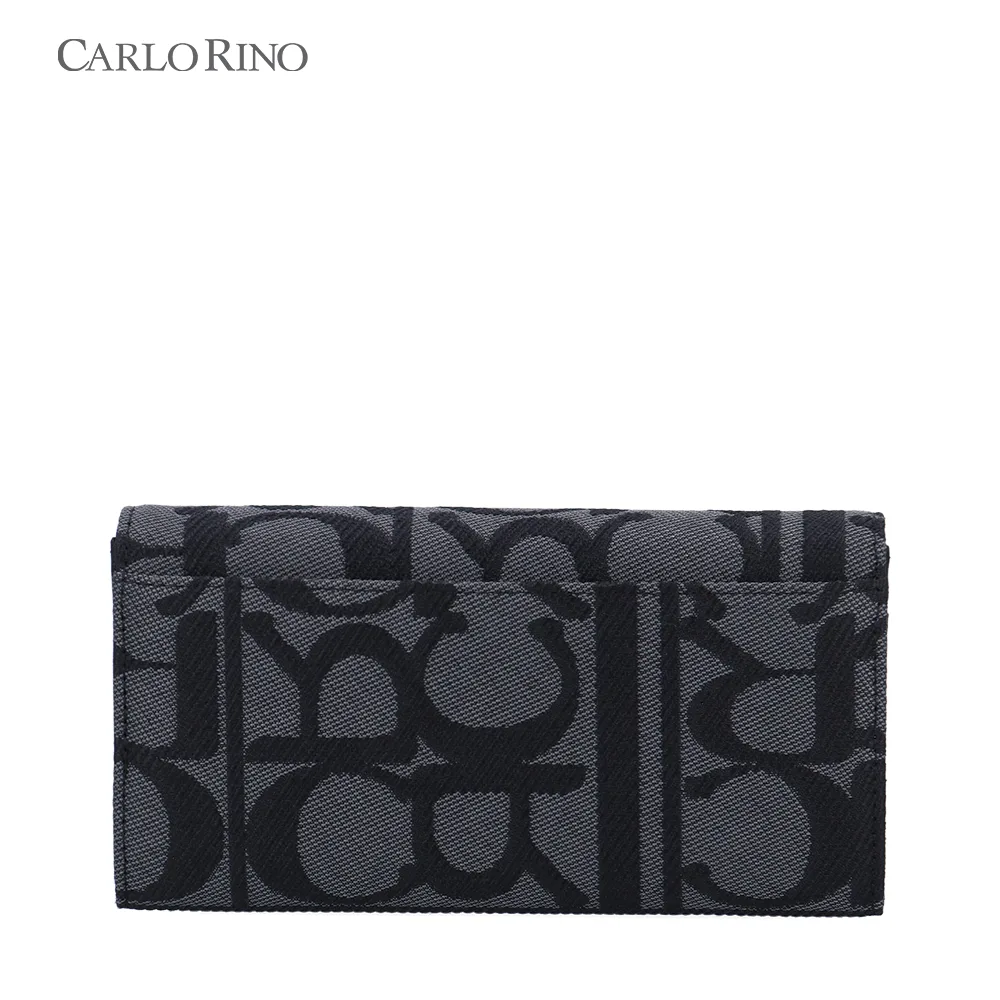 Carlo GEO Jacquard Bi-Fold Wallet