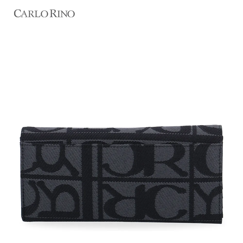 Carlo GEO Jacquard Tri-Fold Wallet