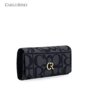 Carlo GEO Jacquard Tri-Fold Wallet