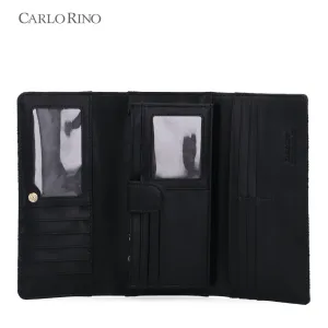 Carlo GEO Jacquard Tri-Fold Wallet
