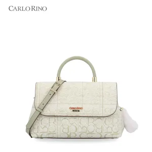 Carlo GEO Fluffe Top Handle Bag