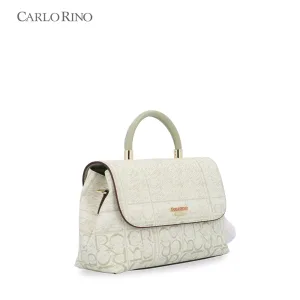 Carlo GEO Fluffe Top Handle Bag