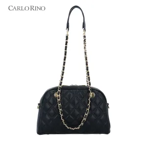 Cleo Quilted Top Handle Bag