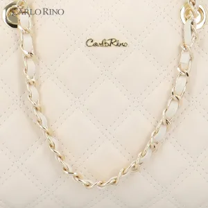 Cleo Quilted Top Handle Bag