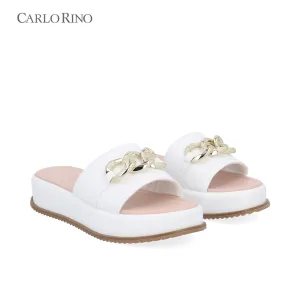 CR Lynn Oversized Chain Flats