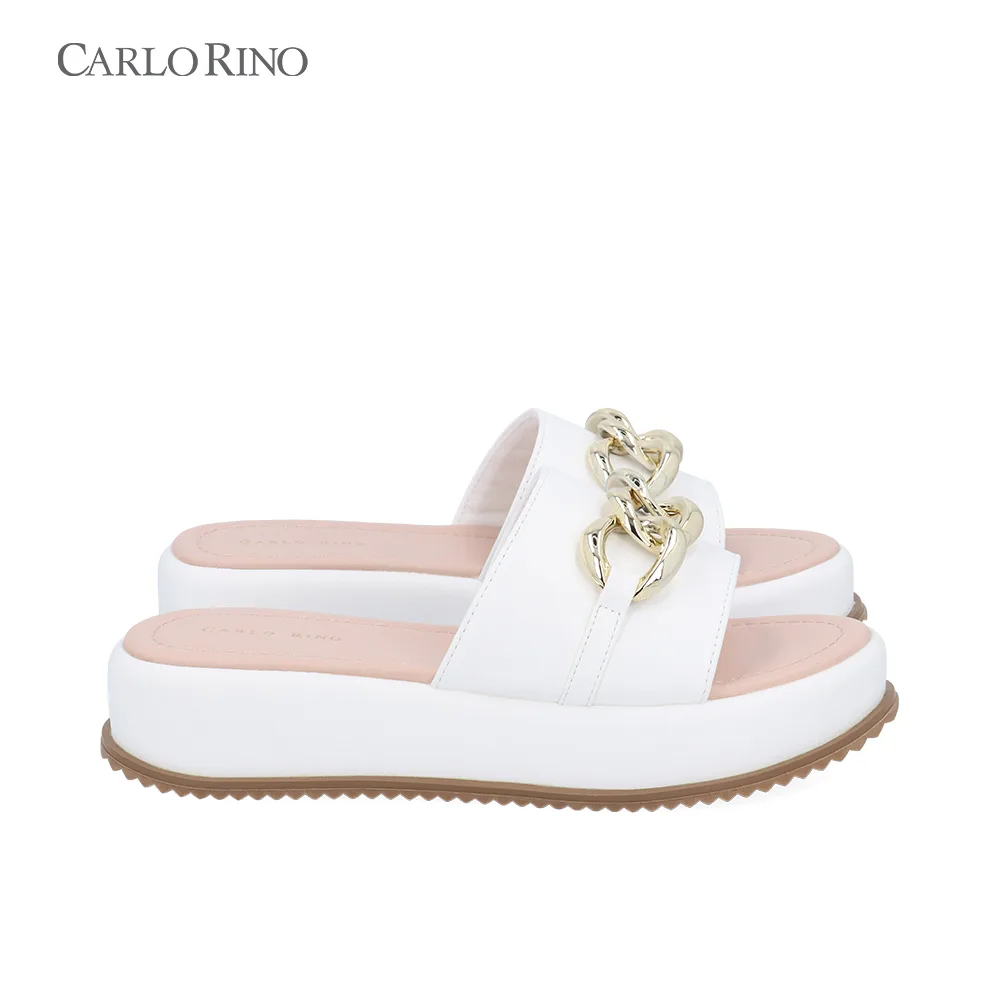 CR Lynn Oversized Chain Flats