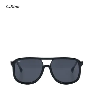 C.Rino Altair Dual-Bridge Aviator Sunglasses