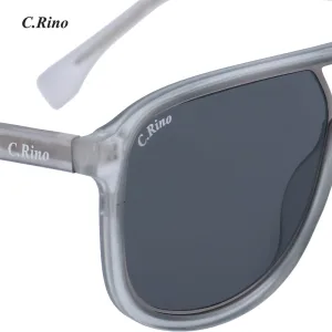 C.Rino Altair Dual-Bridge Aviator Sunglasses