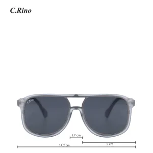 C.Rino Altair Dual-Bridge Aviator Sunglasses