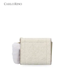 Carlo GEO Fluffe Short Fold Wallet