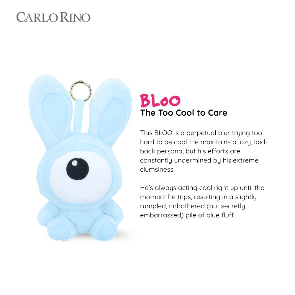 Bloo Plushie Bag Charm