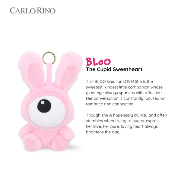 Bloo Plushie Bag Charm - Carlo Rino Online Shopping