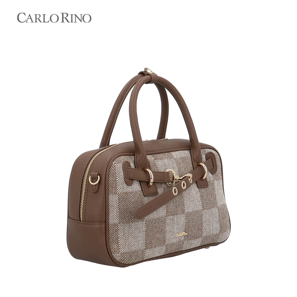 Aveline Checkmate Buckle Top Handle Bag M Aveline Checkmate Buckle Top Handle Bag M