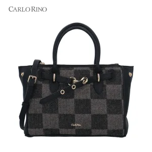 Aveline Checkmate Buckle Top Handle Bag L Aveline Checkmate Buckle Top Handle Bag L