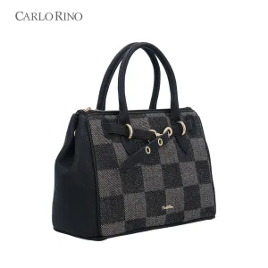 Aveline Checkmate Buckle Top Handle Bag L Aveline Checkmate Buckle Top Handle Bag L