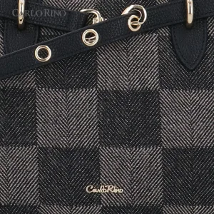 Aveline Checkmate Buckle Top Handle Bag L Aveline Checkmate Buckle Top Handle Bag L