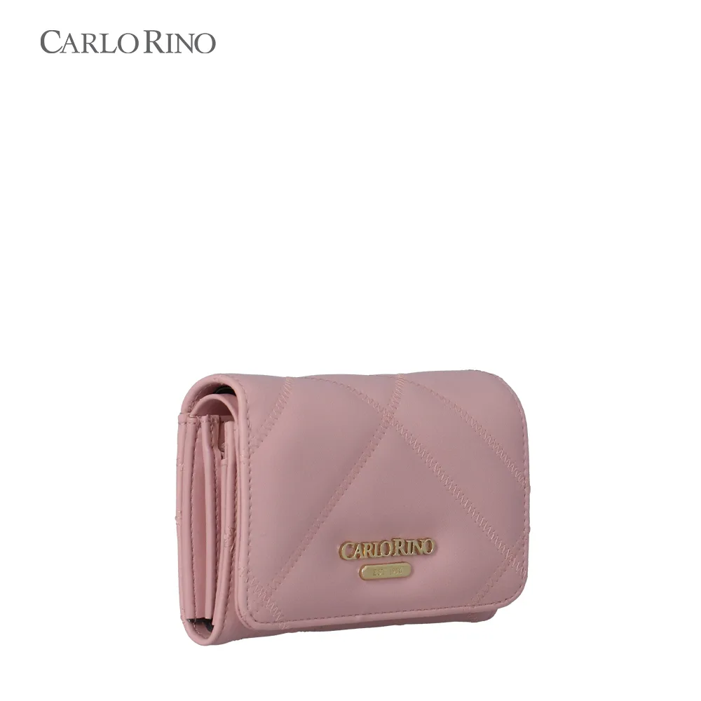 Glen Quilted Bi-Fold Short Wallet Glen Quilted Bi-Fold Short Wallet