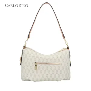 LoveGrid Zipper 2-Way Shoulder Bag LoveGrid Zipper 2-Way Shoulder Bag