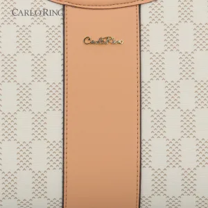 LoveGrid Peachy Top Handle Bag