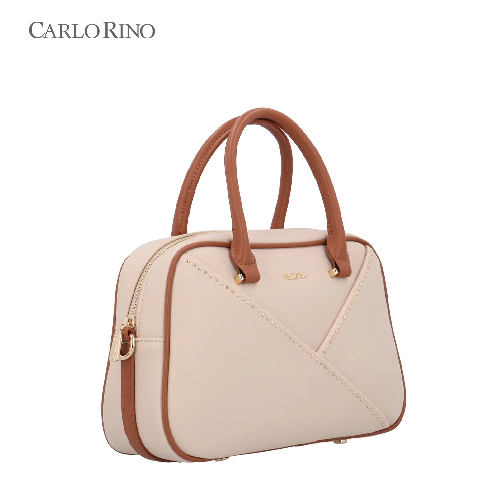 CR Chestnut Glint Top Handle Bag