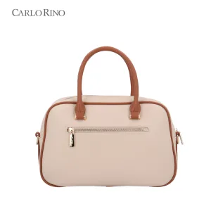 CR Chestnut Glint Top Handle Bag