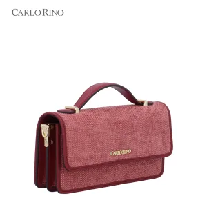 Maison Tweed Crossbody Wallet