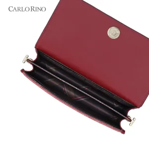 Maison Tweed Crossbody Wallet