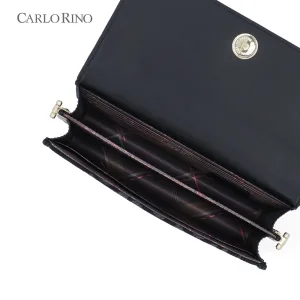 Carlo GEO Jacquard Crossbody Wallet