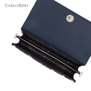 Carlo GEO Jacquard Crossbody Wallet