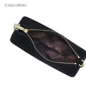 Aurea Velvet Shoulder Bag