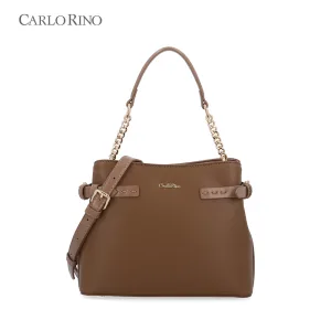 Latte Luxe Top Handle Bag S