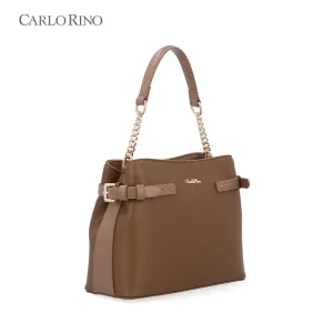 Latte Luxe Top Handle Bag S