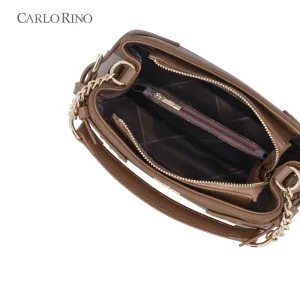 Latte Luxe Top Handle Bag S