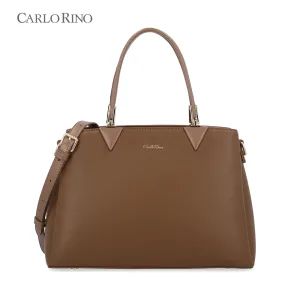 Latte Chic Top Handle Bag M