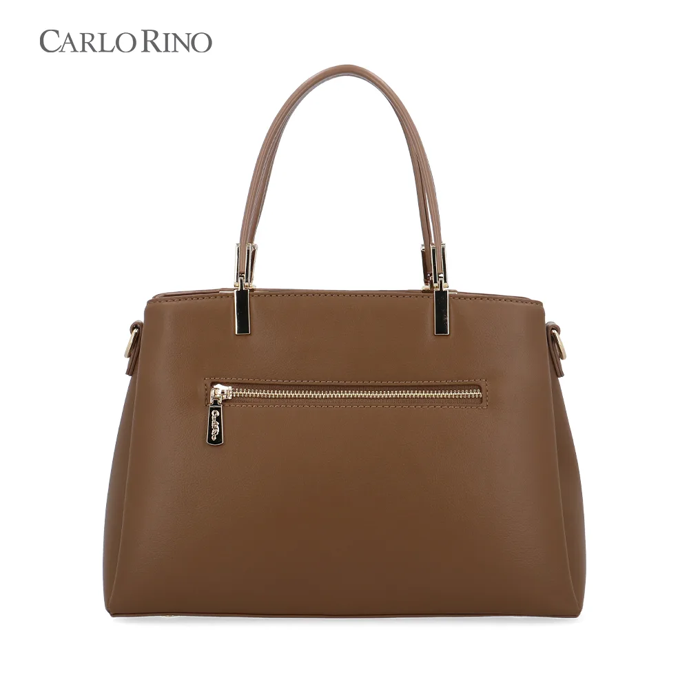 Latte Chic Top Handle Bag M