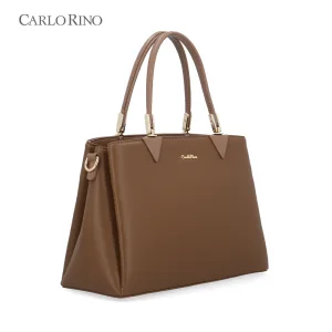 Latte Chic Top Handle Bag M