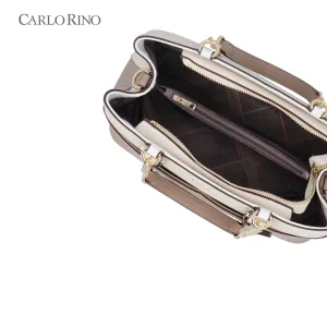 CR Soft Mocha Structured Tote Bag