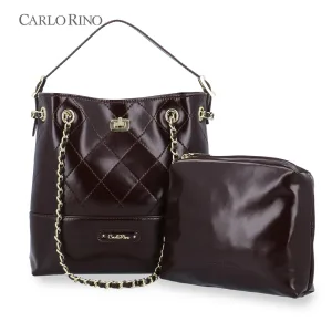 The Aurora Quilted Top Handle Bag