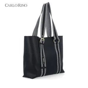 Rhea Embroidered Handle Tote Rhea Embroidered Handle Tote