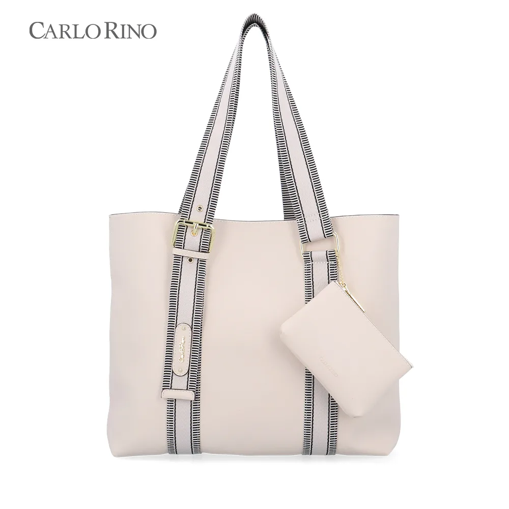 Rhea Embroidered Handle Tote Rhea Embroidered Handle Tote