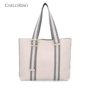 Rhea Embroidered Handle Tote Rhea Embroidered Handle Tote