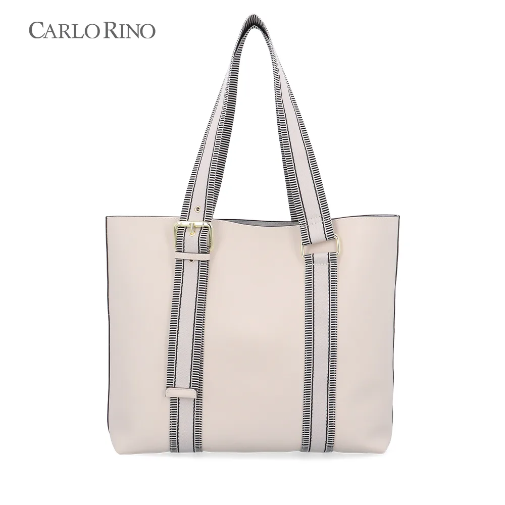 Rhea Embroidered Handle Tote Rhea Embroidered Handle Tote