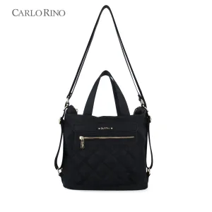 Quilted Urban Zip Backpack