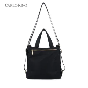 Quilted Urban Zip Backpack