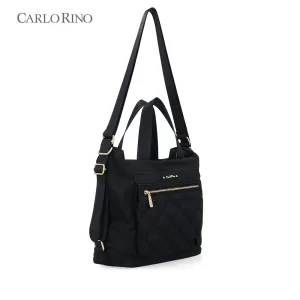 Quilted Urban Zip Backpack
