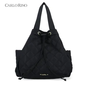 Quilted Urban Drawstring Backpack
