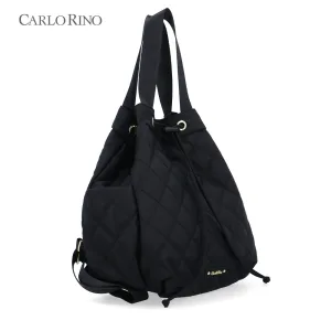 Quilted Urban Drawstring Backpack