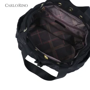 Quilted Urban Drawstring Backpack